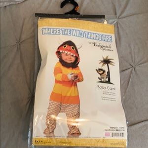 Where the wild things are costume 18-24M